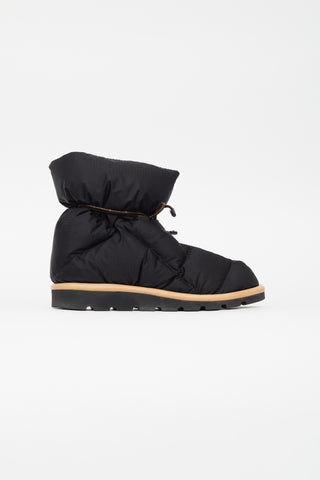 Louis Vuitton Black & Brown Pillow Comfort Ankle Boot