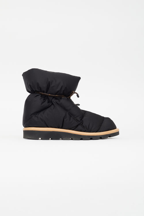 Louis Vuitton Black & Brown Pillow Comfort Ankle Boot
