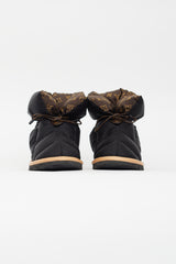 Louis Vuitton Black & Brown Pillow Comfort Ankle Boot