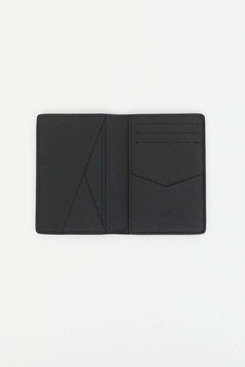 Louis Vuitton Black & Grey Damier Graphite Pocket Organizer