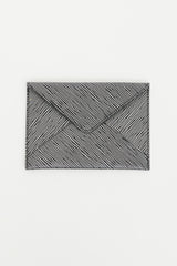 Louis Vuitton Black & Silver Epi Leather Envelope Pouch
