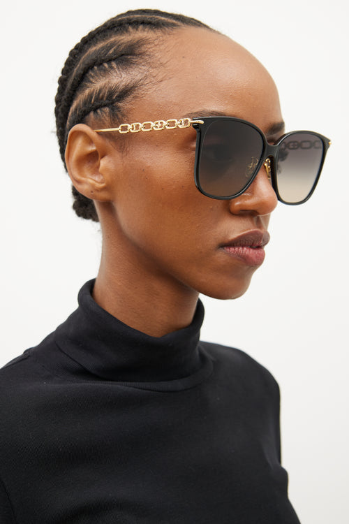 Louis Vuitton Black Z1911U Sunglasses