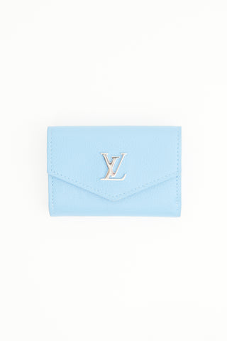Louis Vuitton Blue Portefeuille Trifold Wallet