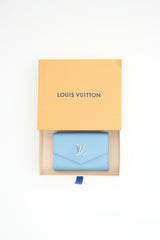 Louis Vuitton Blue Portefeuille Trifold Wallet