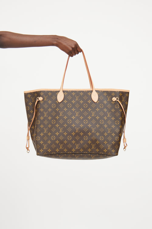 Brown Monogram Neverfull GM Bag