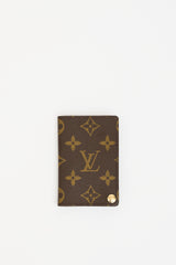 Louis Vuitton Brown Monogram Card Holder
