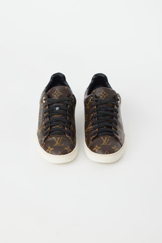 Louis Vuitton Brown Monogram Frontrow Sneaker