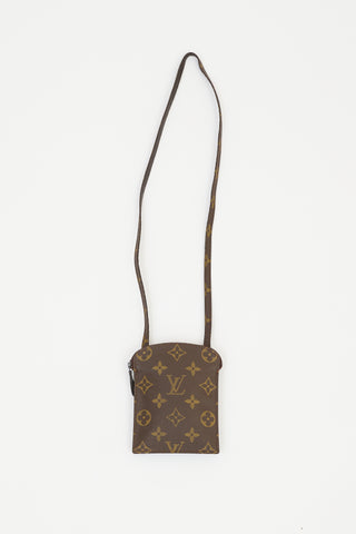 Louis Vuitton Brown Monogram Secret Pochette Passport Holder