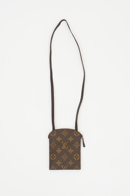 Louis Vuitton Brown Monogram Secret Pochette Passport Holder