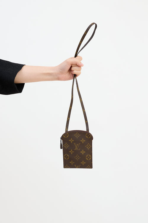 Louis Vuitton Brown Monogram Secret Pochette Passport Holder