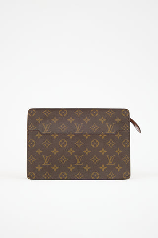 Louis Vuitton Brown Monogram Canvas Pouch