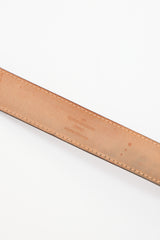 Louis Vuitton Brown Damier Ebene Monogram Belt