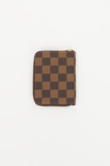 Louis Vuitton Brown Damier Ebene Zippy Coin Purse