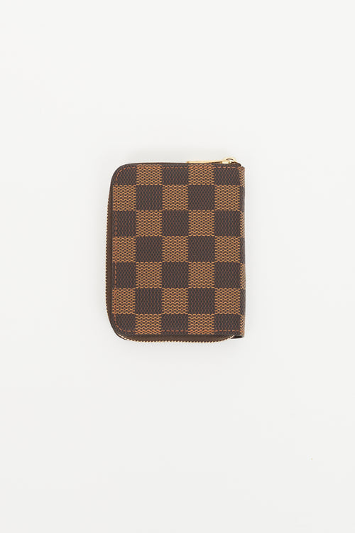 Louis Vuitton Brown Damier Ebene Zippy Coin Purse