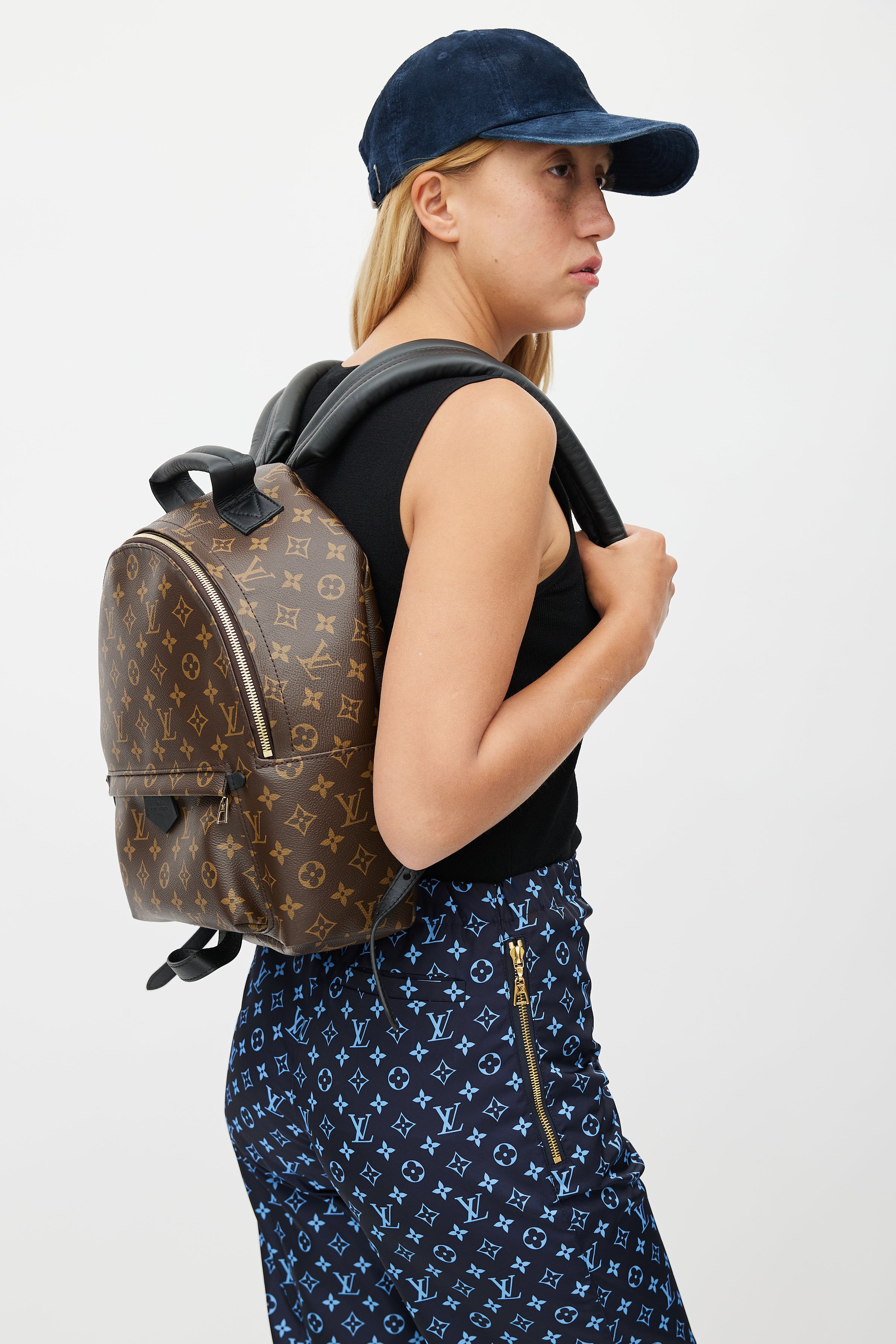 Louis Vuitton // Brown Monogram Palm Spring MM Backpack – VSP Consignment