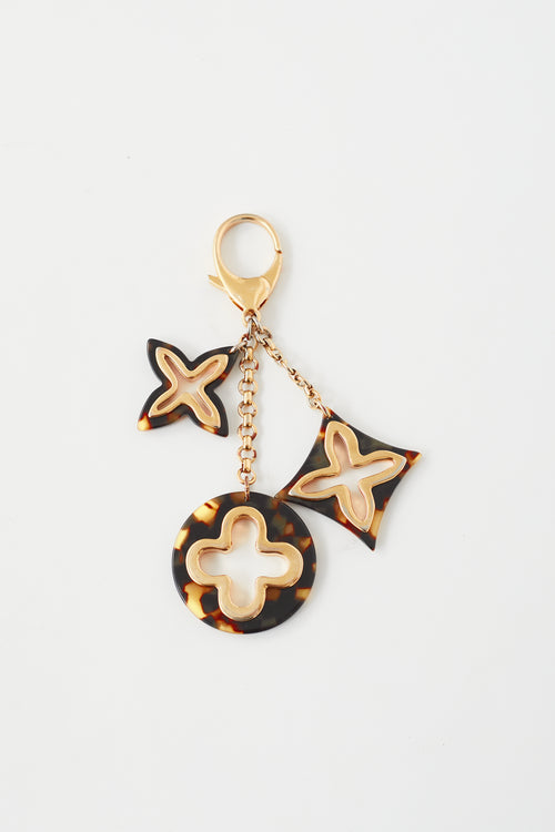 Louis Vuitton Brown & Gold Resin Insolence Bag Charm