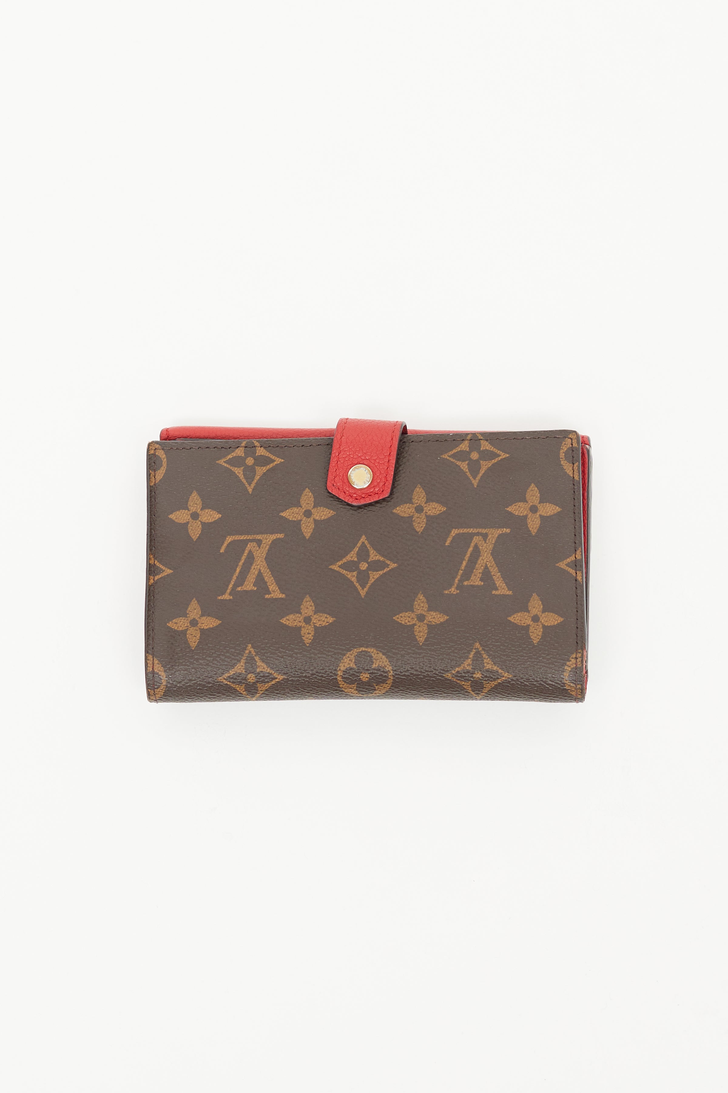 LV / Louis Vuitton Authentic Designer Wallet Leather Scrap 