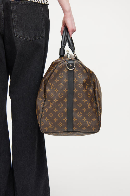 Louis Vuitton Mono Keepall 55 Bandoulière Bag