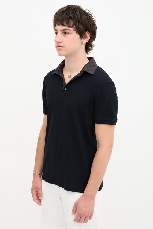 Louis Vuitton Damier Collar Polo