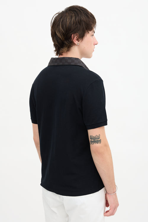 Louis Vuitton Damier Collar Polo