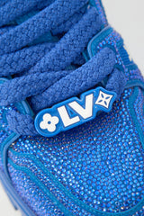 Louis Vuitton Crystals LV Trainer Maxi Sneaker