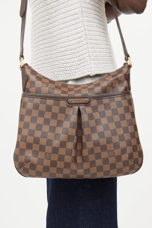 Brown Damier Ebene Bloomsbury Bag