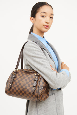 Louis Vuitton Brown Damier Rivington PM Bag