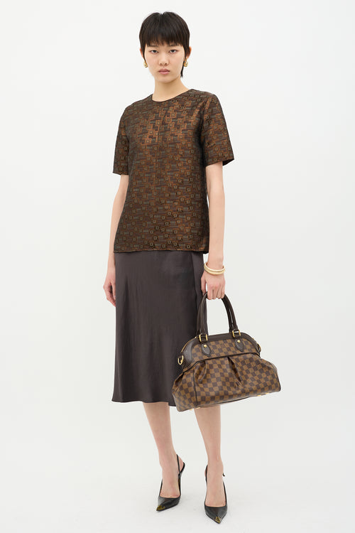 Louis Vuitton Damier Ebene Trevi PM Bag