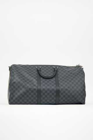 Louis Vuitton Damier Graphite Keepall Bandouliere 50 Bag