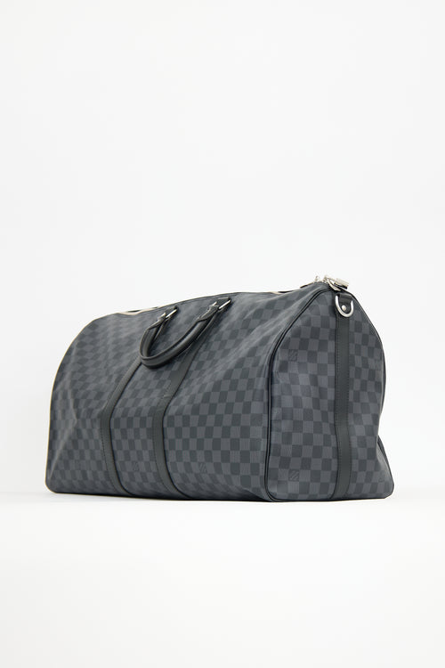 Louis Vuitton Damier Graphite Keepall Bandouliere 50 Bag