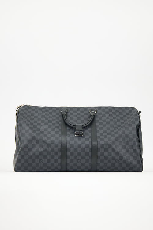 Louis Vuitton Damier Graphite Keepall Bandouliere 50 Bag