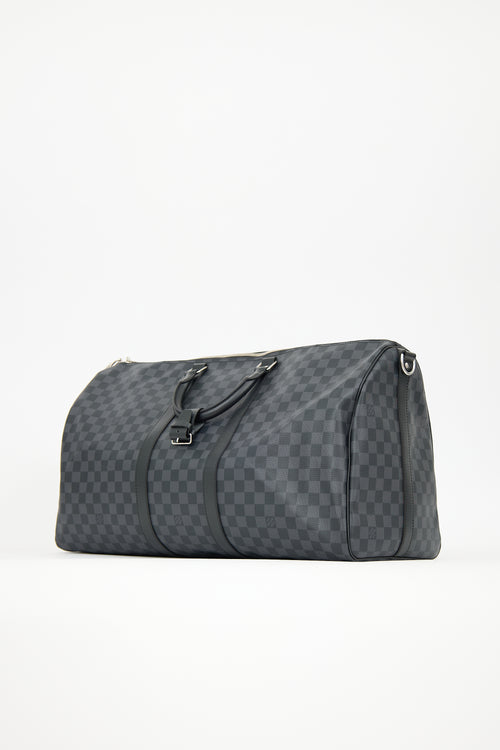 Louis Vuitton Damier Graphite Keepall Bandouliere 50 Bag