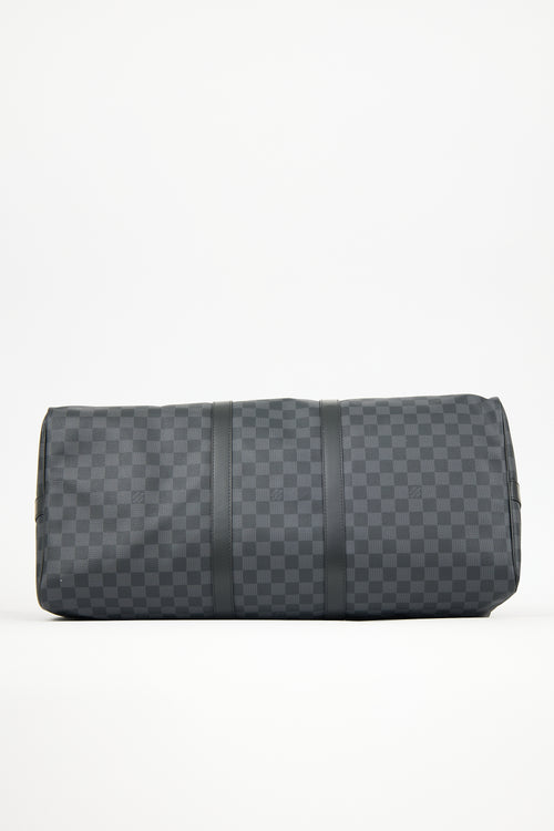 Louis Vuitton Damier Graphite Keepall Bandouliere 50 Bag