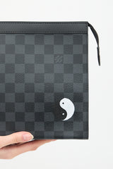 Louis Vuitton Damier Graphite Pochette Voyage MM Clutch