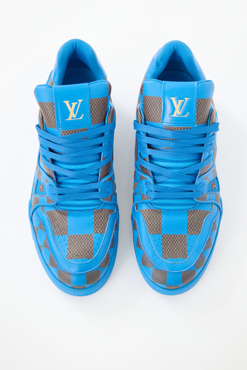 Louis Vuitton Damier Pop LV Trainer Sneaker