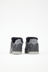 Louis Vuitton Denim Monogram LV Trainer Sneaker