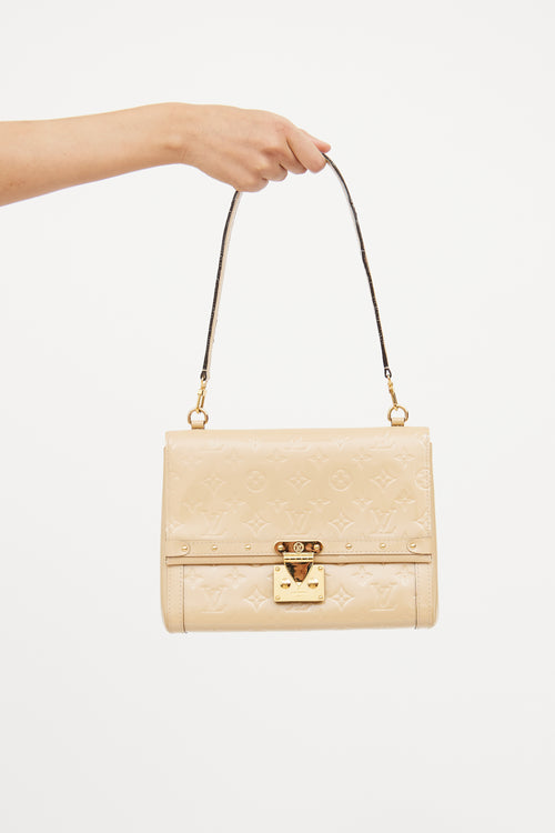 Beige Dune Vernis Venice Bag