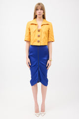 Louis Vuitton Embellished Cropped Blazer