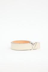 Louis Vuitton Epi Leather LV Buckle Belt
