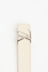 Louis Vuitton Epi Leather LV Buckle Belt