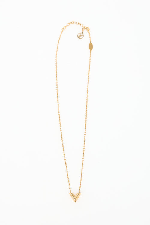 Louis Vuitton Essential V Necklace