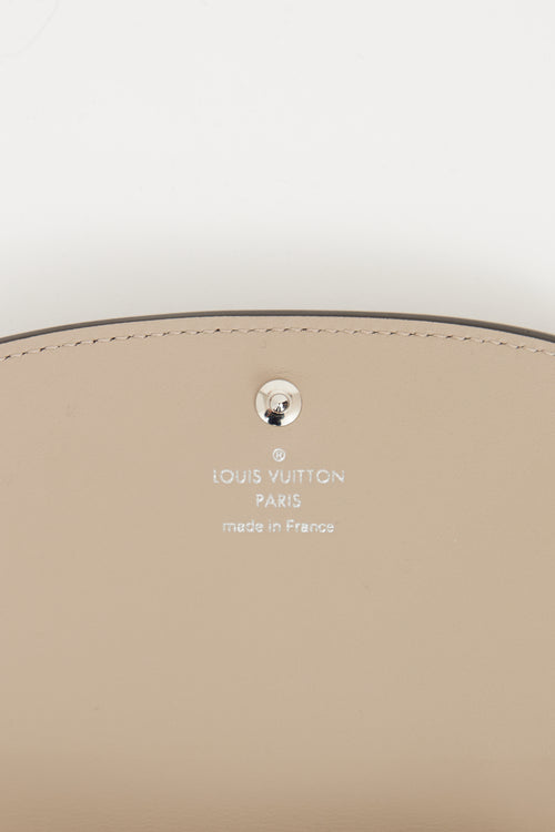 Louis Vuitton Grey Galet Mahina Iris Compact Wallet