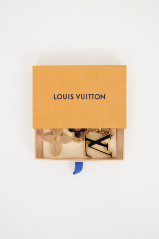 Louis Vuitton Gold Enamel Bag Charm