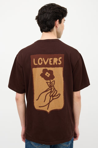 Louis Vuitton Graphic Short Sleeve Sweater