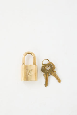 Louis Vuitton Metal Lock & Key