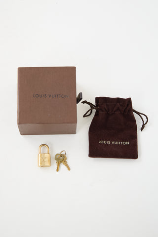 Louis Vuitton Metal Lock & Key