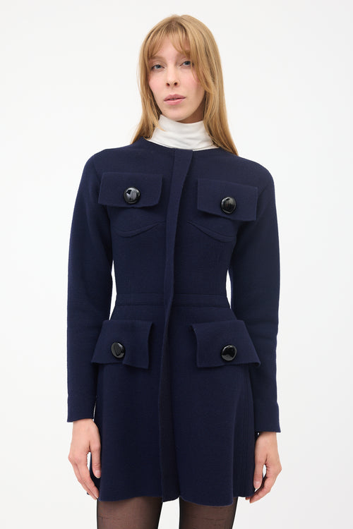 Louis Vuitton Knit Midi Dress