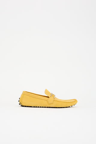 Louis Vuitton Leather LV Driving Loafer