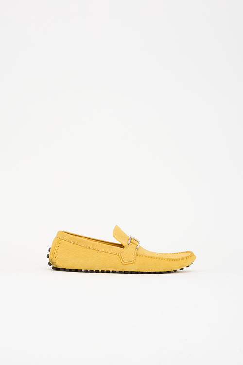 Louis Vuitton Leather LV Driving Loafer