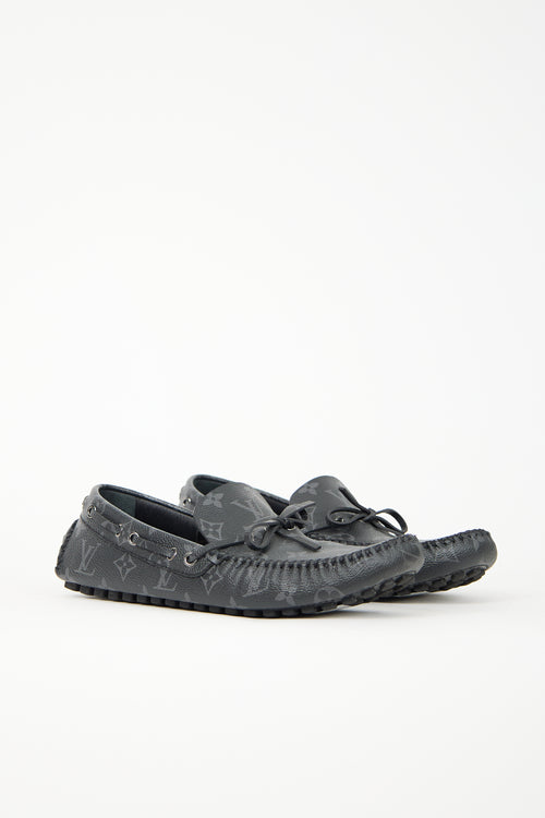 Louis Vuitton Leather Arizona Driver Loafer
